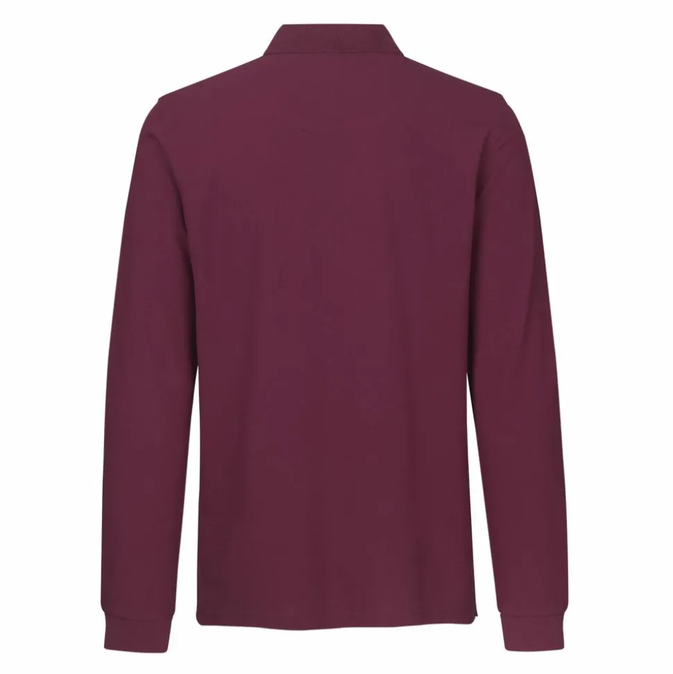 ID Stretch Herre Polo - Bordeaux