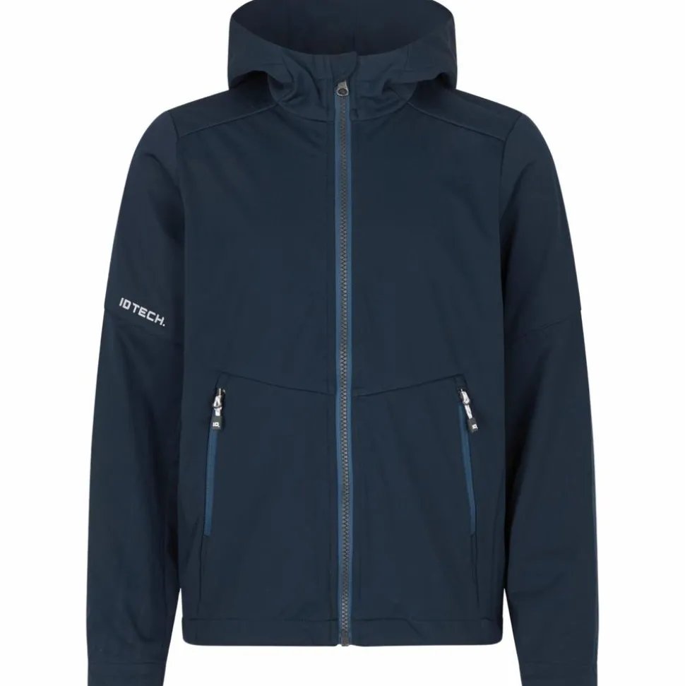 ID Tech Børne Softshell Jakke - Navy