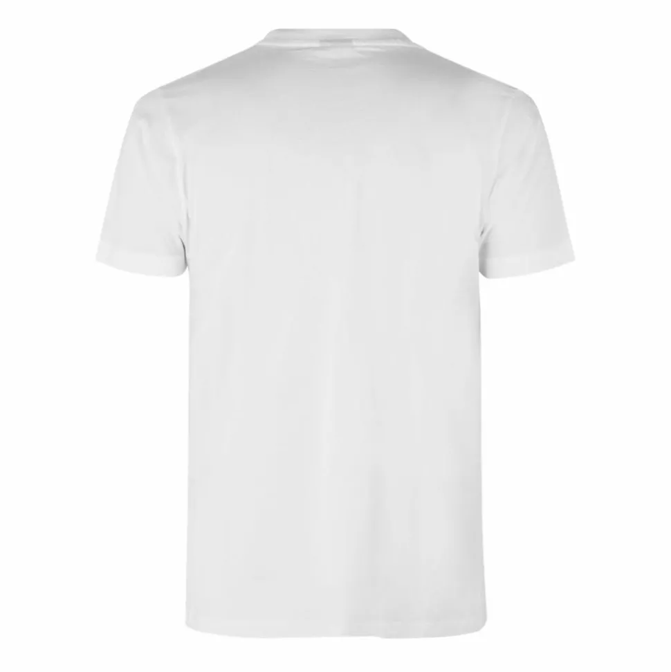 ID Yes Herre T-shirt - Hvid