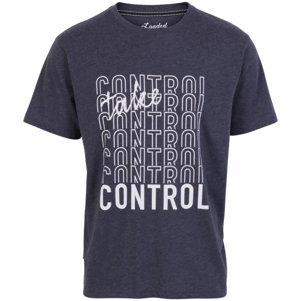 Loaded Herre T-shirt - Denim Melange