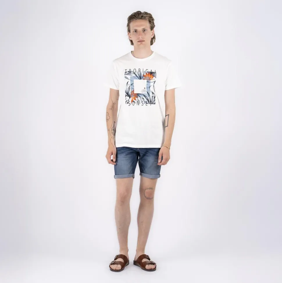 Marcus Ando Herre T-shirt - Off White