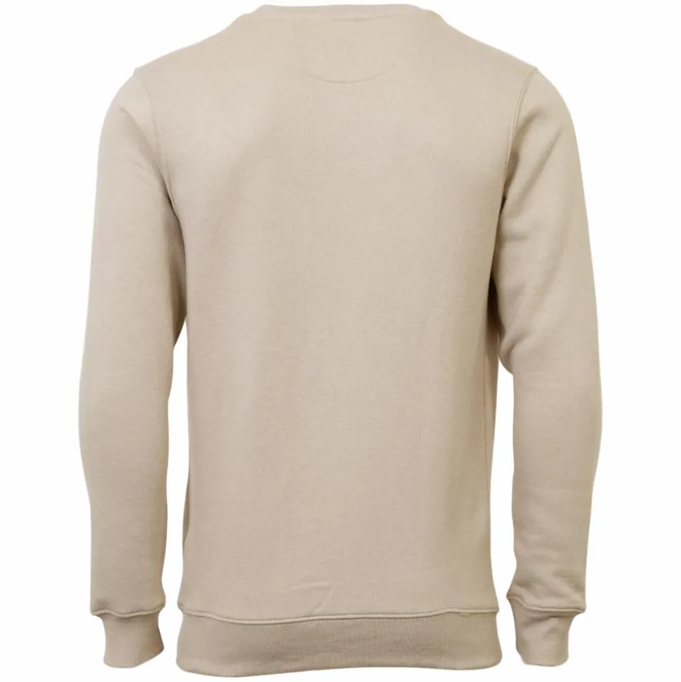 Marcus Colin Herre Sweatshirt - Bubbly beige