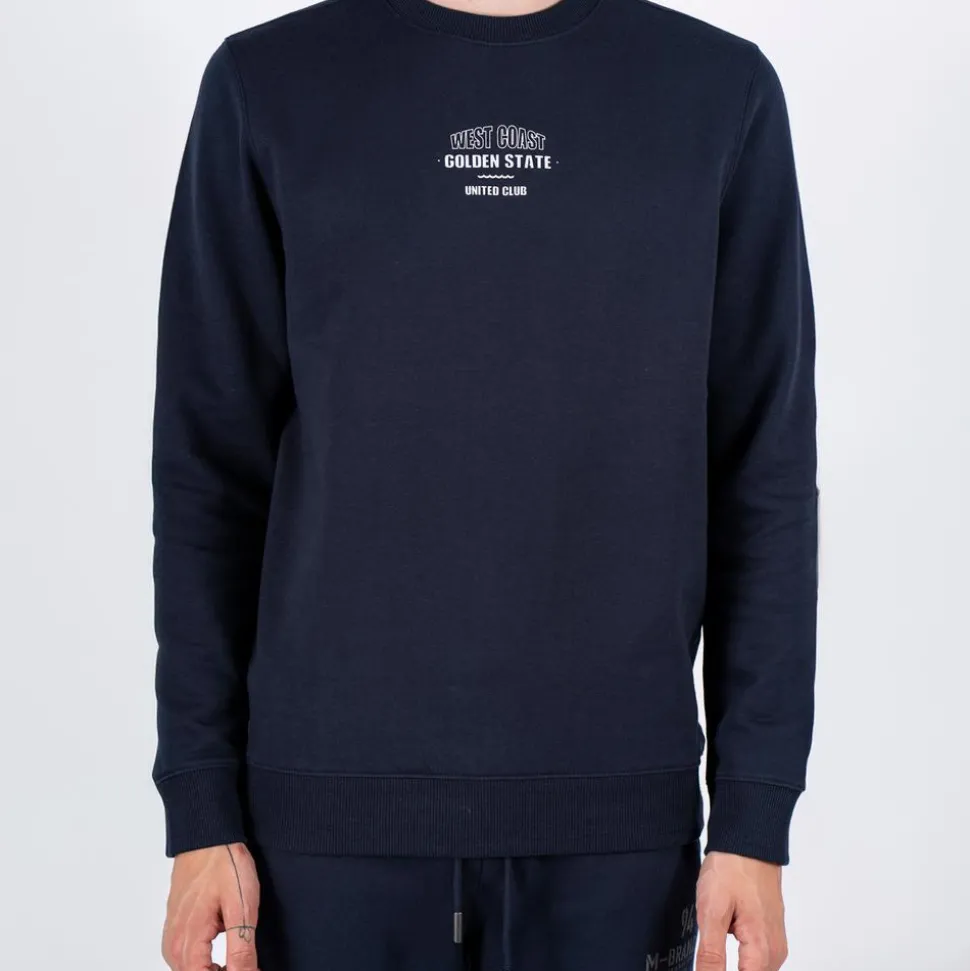 Marcus Colin Herre Sweatshirt - Dk. Navy