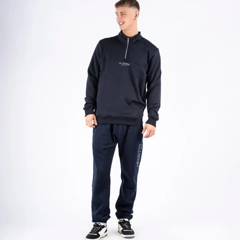 Marcus Colin Herre Sweatshirt - Night Navy