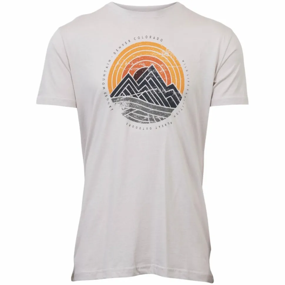 Marcus Esme Herre T-shirt - Stone kit