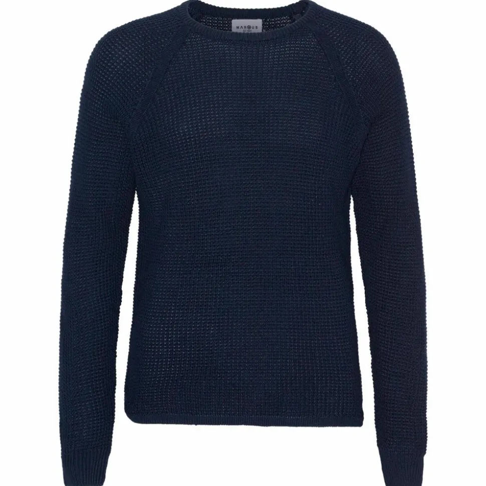 Marcus Kyle Herre Striktrøje - Dark Navy