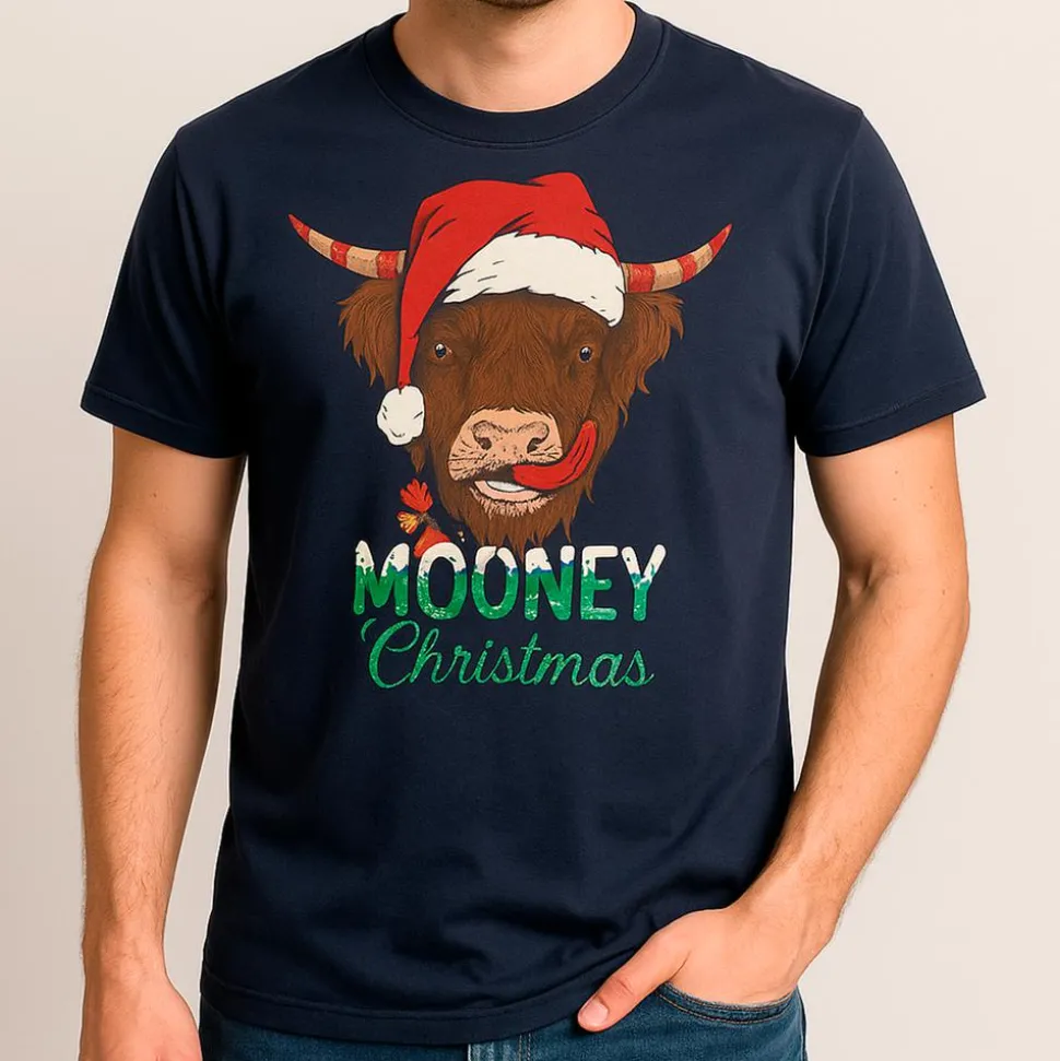 Marcus MAjet Herre T-shirt - Night Navy