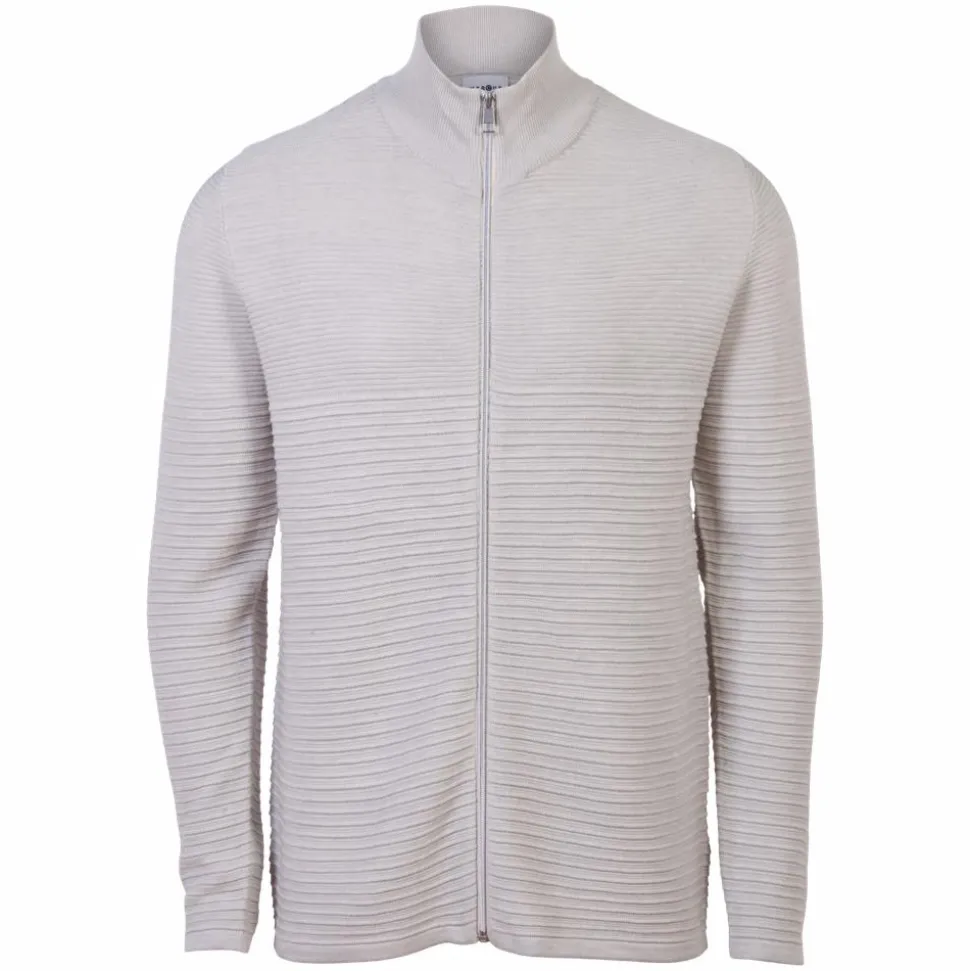 Marcus Orlando Herre Cardigan - Antic White