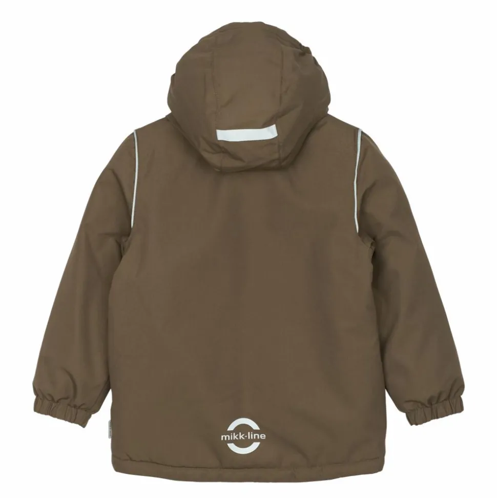 Mikk-line Børne Vinterjakke m. BIONIC-FINISH® ECO coating - Chocolate Chip