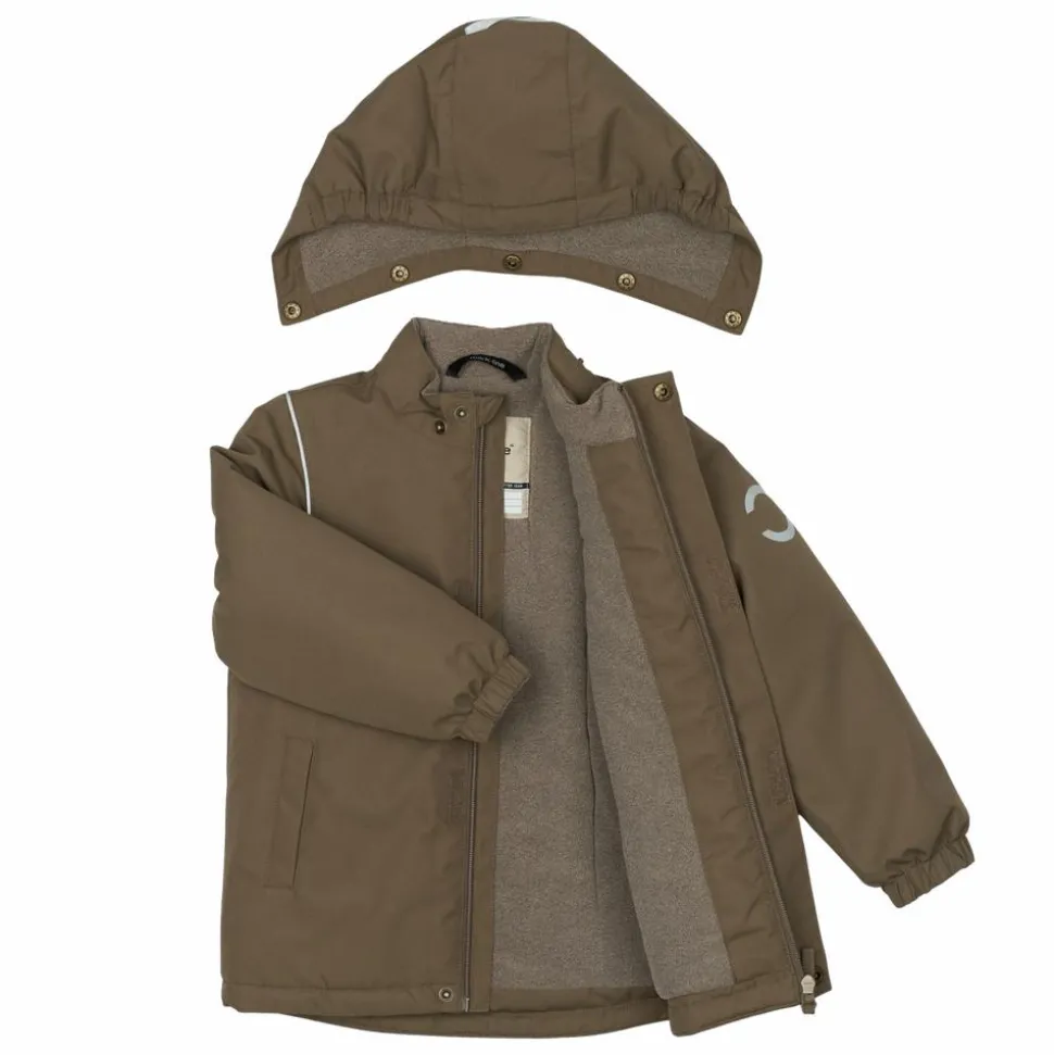 Mikk-line Børne Vinterjakke m. BIONIC-FINISH® ECO coating - Chocolate Chip