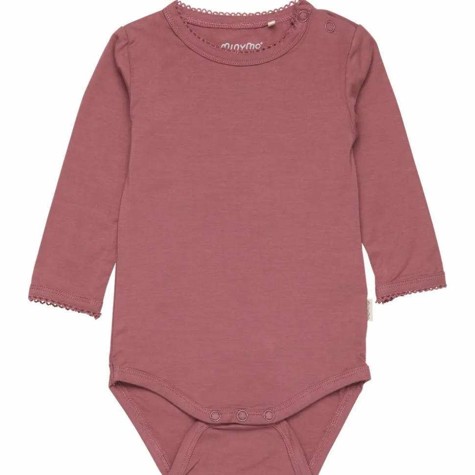 Minymo Baby Body - Rose Brown