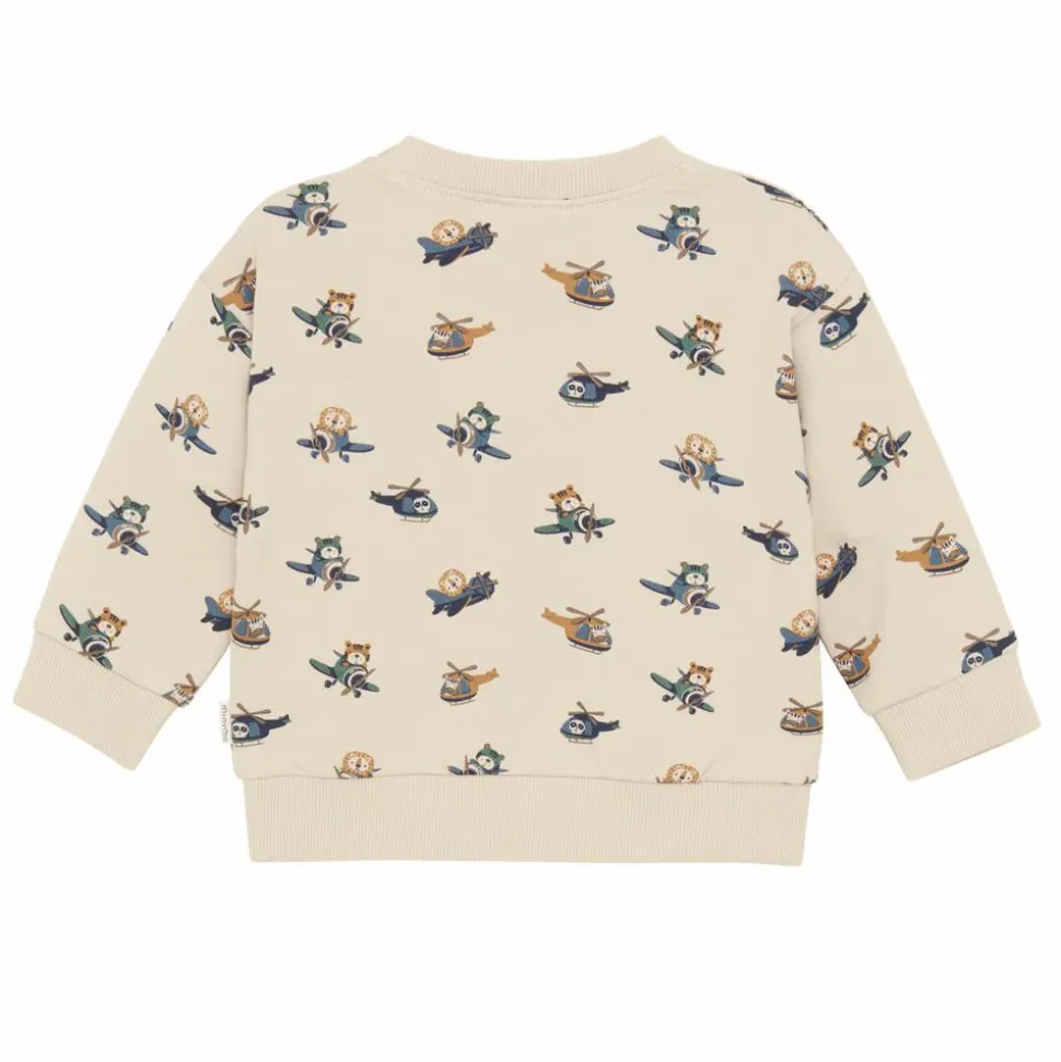 Minymo Baby Sweatshirt - Oxford Tan