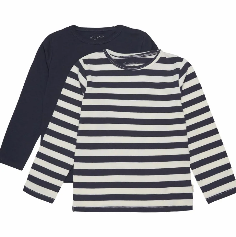Minymo Børne Langærmet t-shirt - Marshmallow