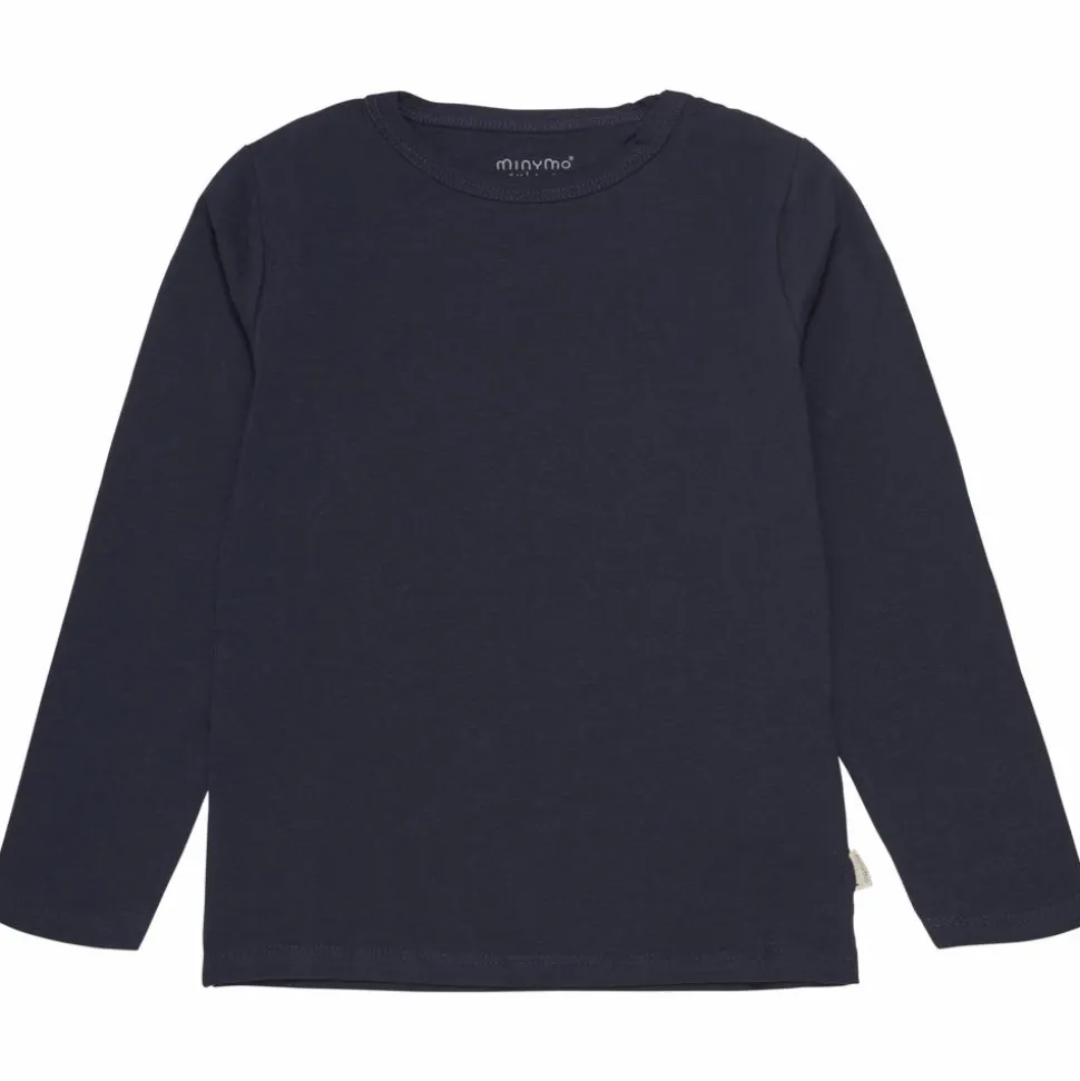 Minymo Børne Langærmet t-shirt - Marshmallow