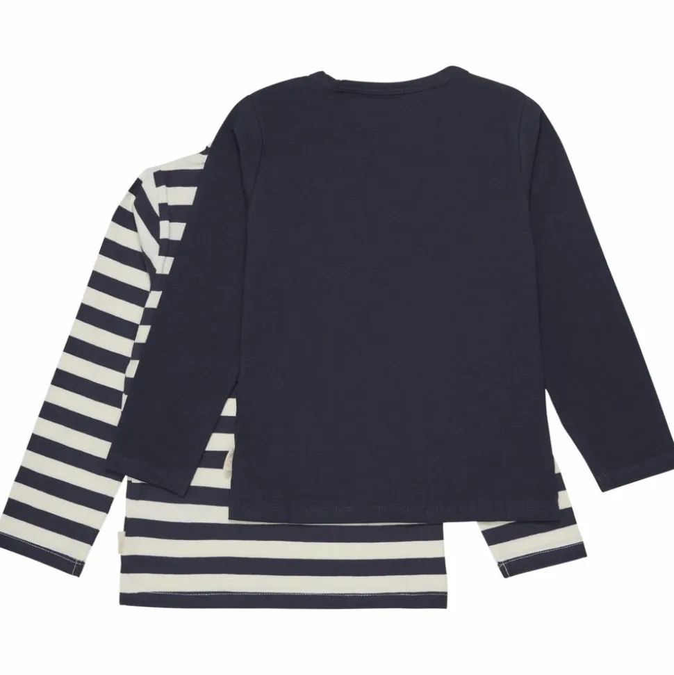 Minymo Børne Langærmet t-shirt - Marshmallow