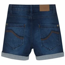 Minymo Børne Shorts i økologisk bomuld - Dark Blue Denim