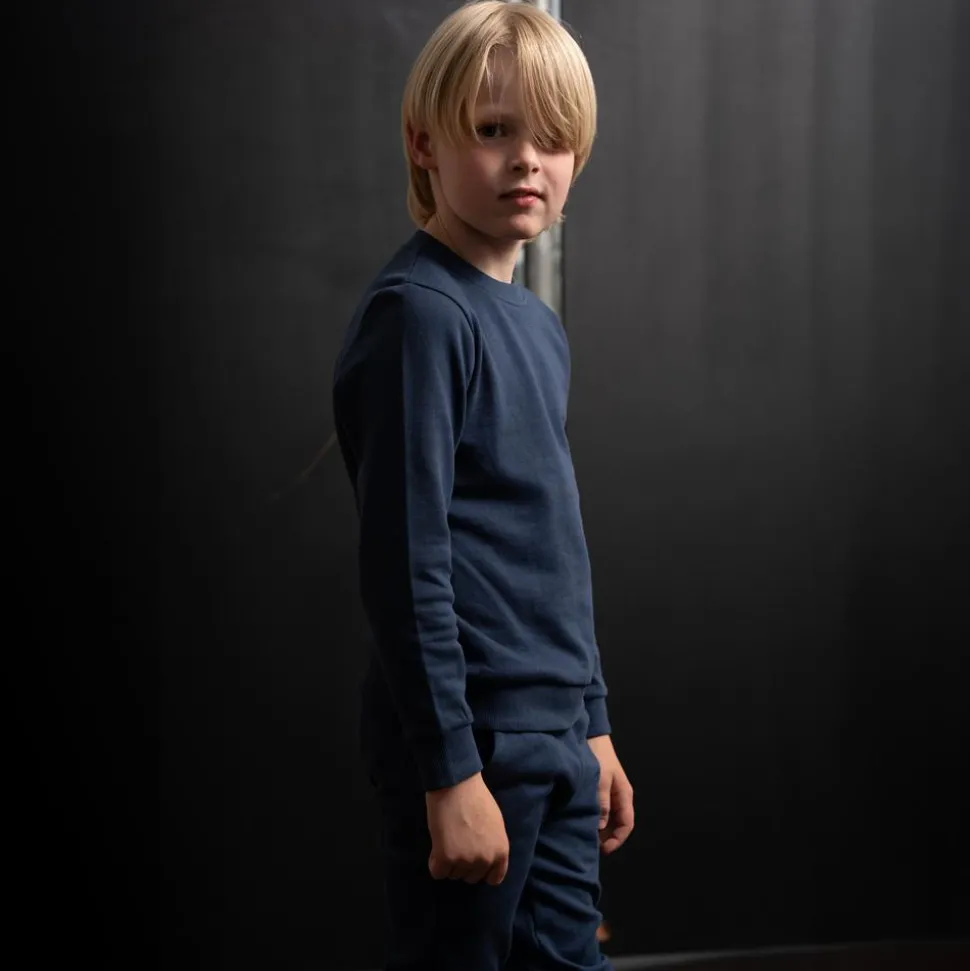 Minymo Børne Sweatsæt - New Navy