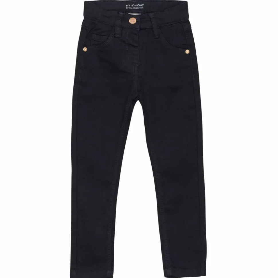 Minymo Pige Jeans i økologisk bomuld - Blue Night