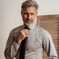 Nero Kenzo Herre Skjorte - M. Grey