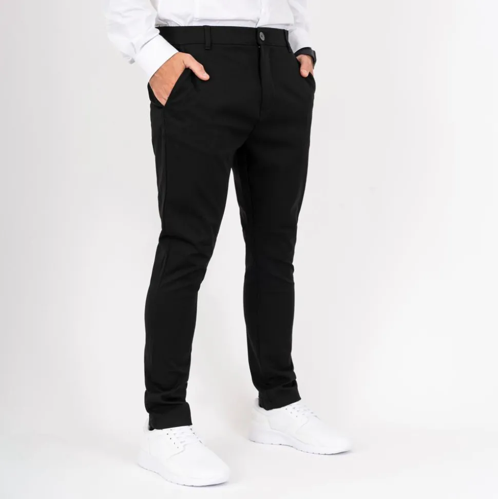 Nero Pavia Performance Herre Bukser - Black