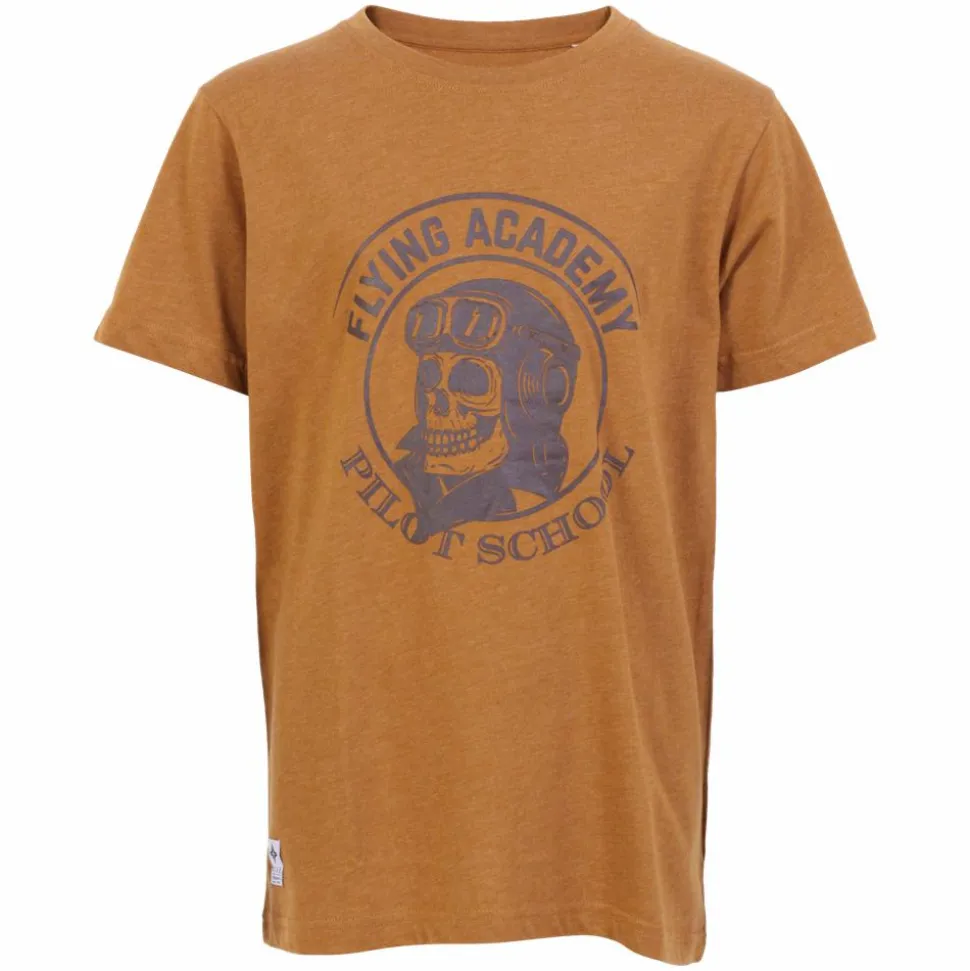 N.O.H.R. Drenge T-shirt - Mustard Melange