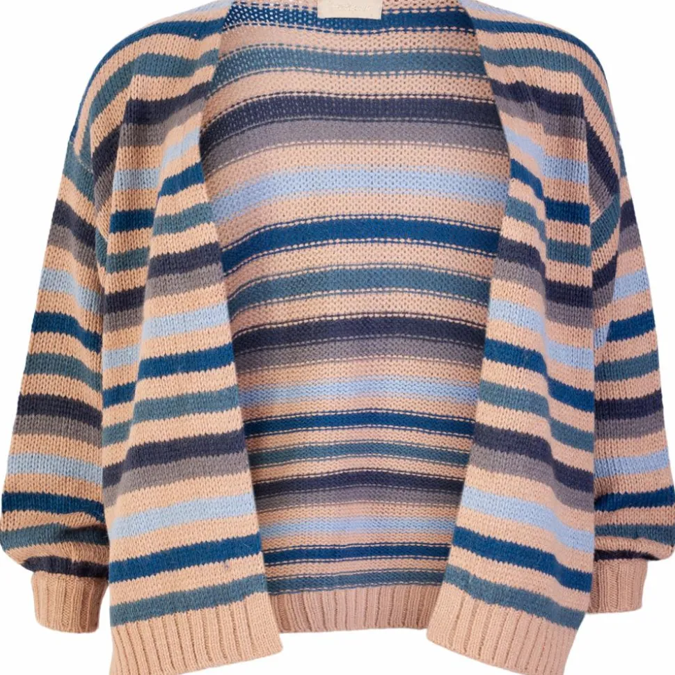 Ofelia Dame Cardigan - Blue Combi