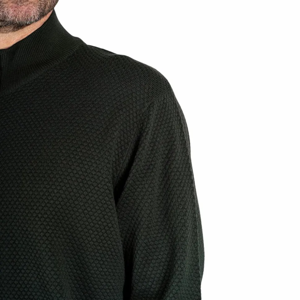Pre End Howard Herre Cardigan - Forest Green