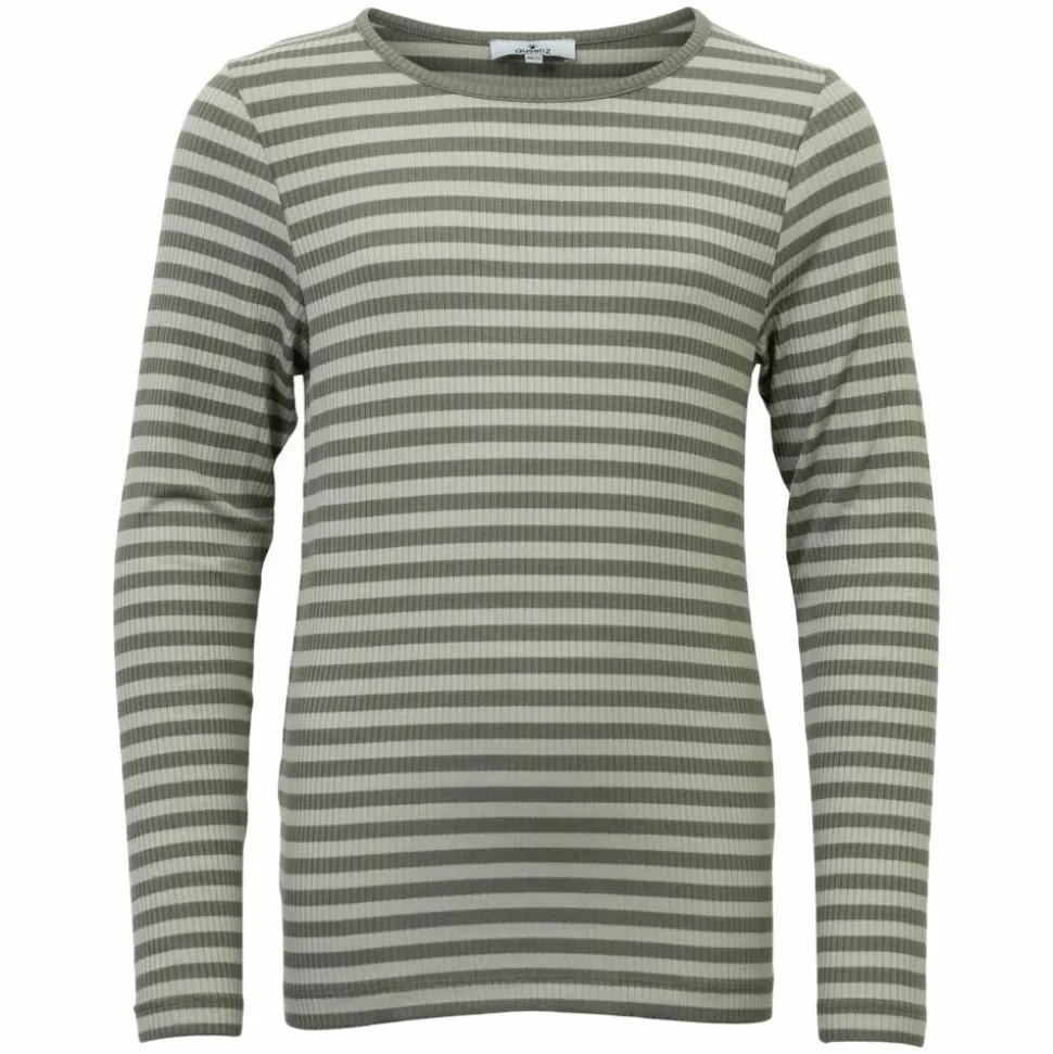 Queenz Rosita Pige Langærmet t-shirt - Vetiver