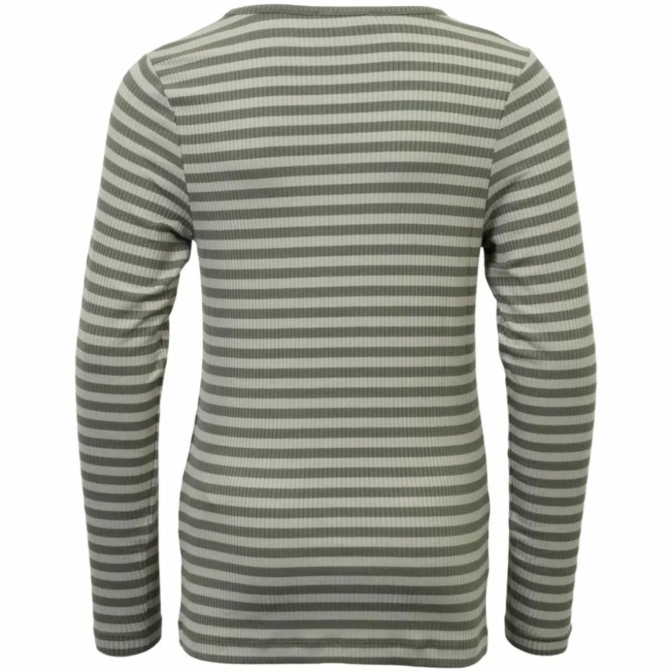 Queenz Rosita Pige Langærmet t-shirt - Vetiver