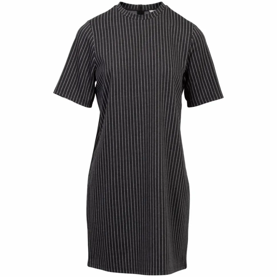 Sirup Dame Kjole - Dark Grey Melange