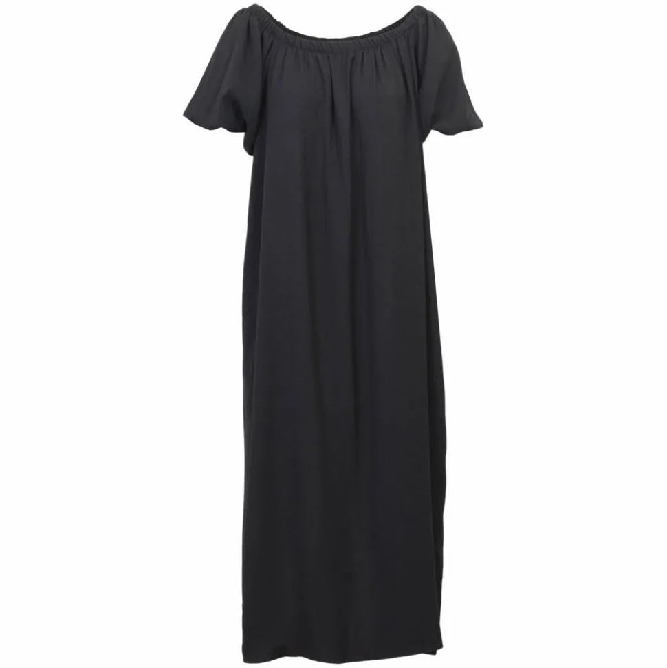 Sirup Off Shoulder Dame Kjole - Black