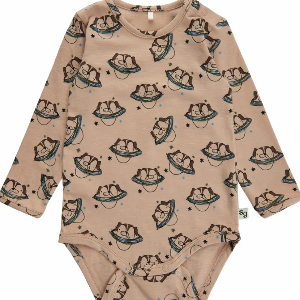 Soft Gallery Baby Body i økologisk bomuld - Cuban Sand