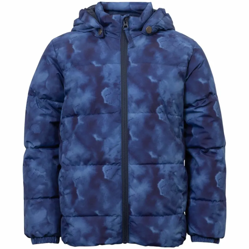 Soft Gallery Børne Vinterjakke m. BIONIC-FINISH® ECO coating - Dress Blues Aop