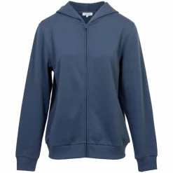 Steenholt Boston Dame Hættetrøje Plus Size - Blue Horizon