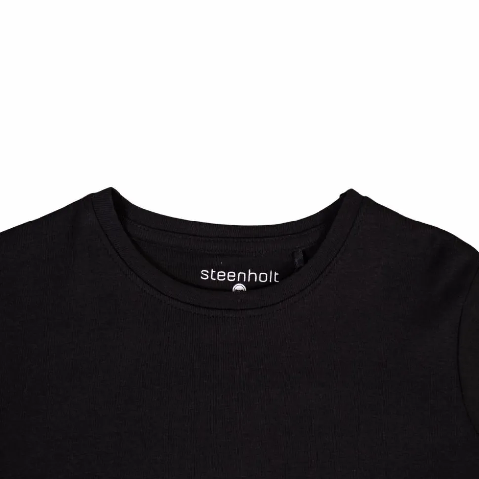 Steenholt Clark Børne T-shirt - Black