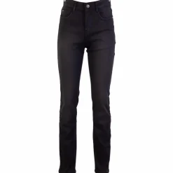 Steenholt Grace Dame Jeans m. stretch - Black Denim