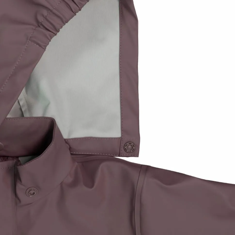 Steenholt Moss Børne Regnsæt - Twilight Mauve