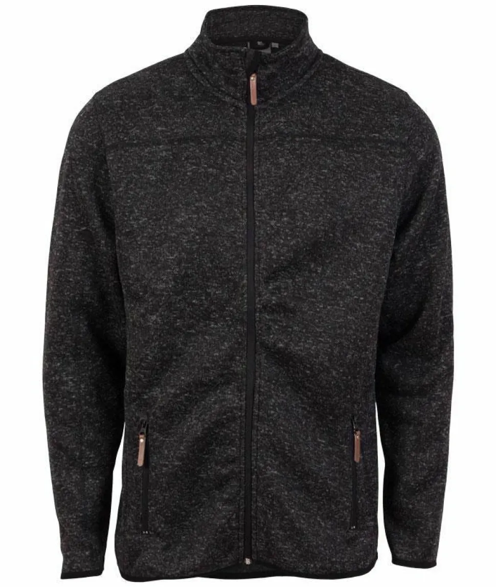 Steenholt Ocean Herre Fleecejakke - Dark Grey