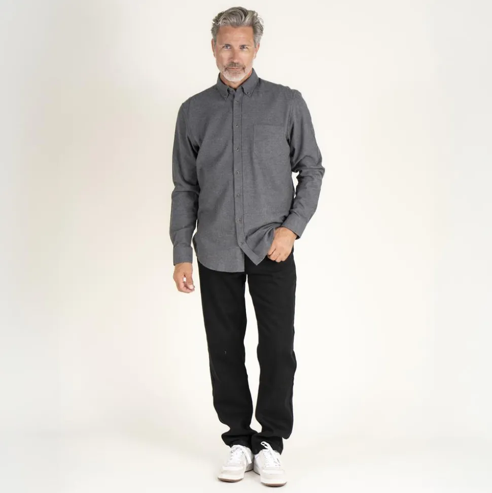 Vito Barny Herre Skjorte - Grey mix