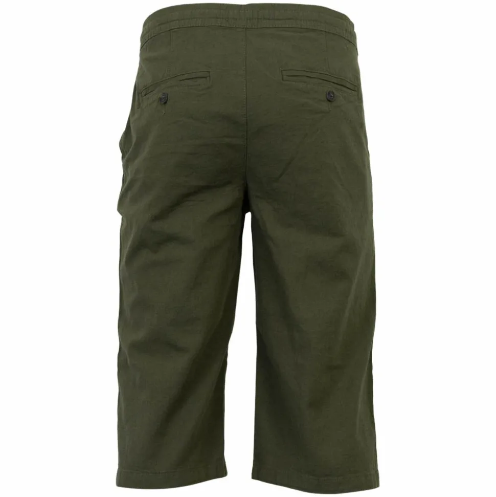 Vito Juno Herre Knickers i hørmix - Beetle Green