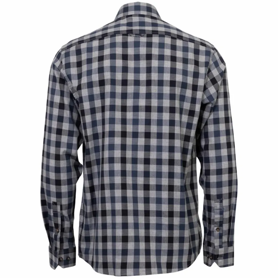 Vito Murat Herre Skjorte - Dark denim