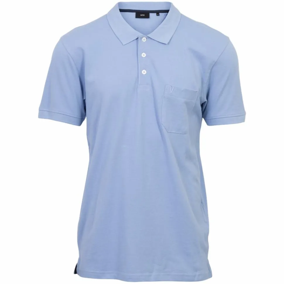 Vito Roger Herre Polo - Blue
