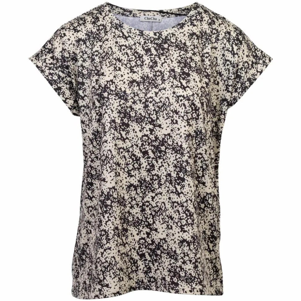 ZbyZ Dame T-shirt - Print 21 Black